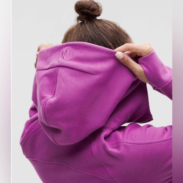 Nwt Scuba Oversized Half-Zip Hoodie, Vplm, M/L